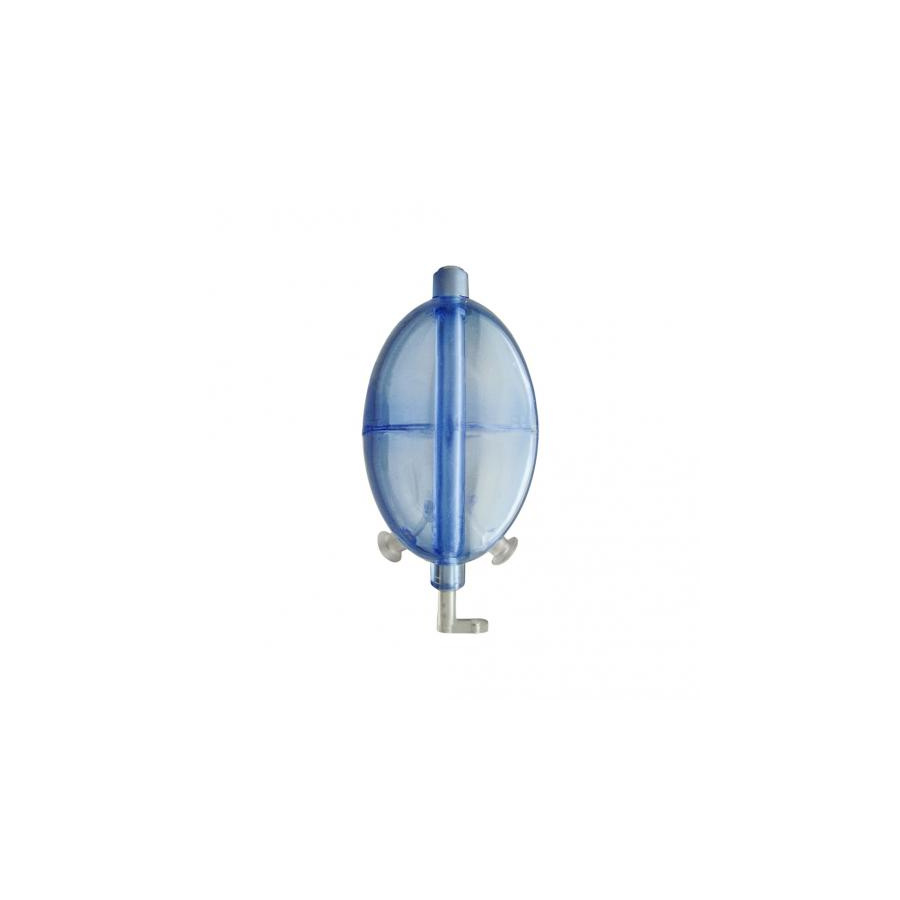 Jenzi Wasserkugel Buldo transparent oval mit Innenführung 36mm/23mm
