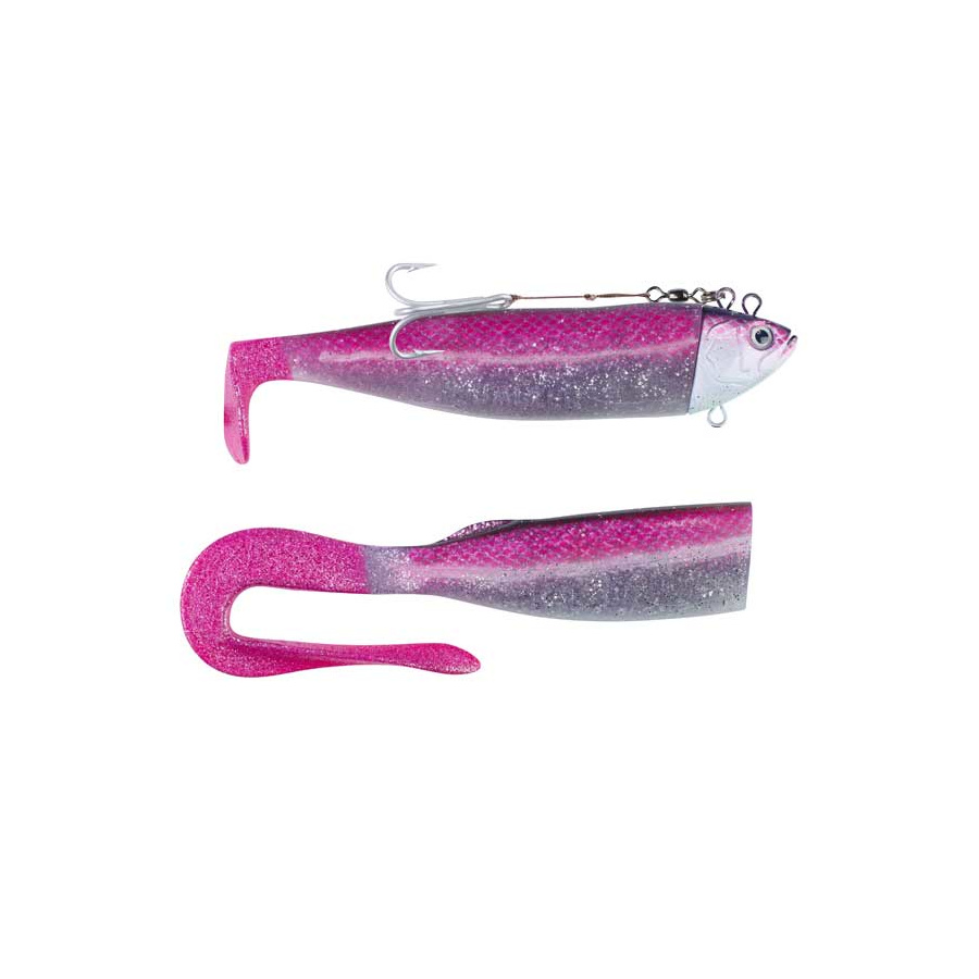 Balzer Adrenalin Arctic Shad 300g pink-silber-glitter