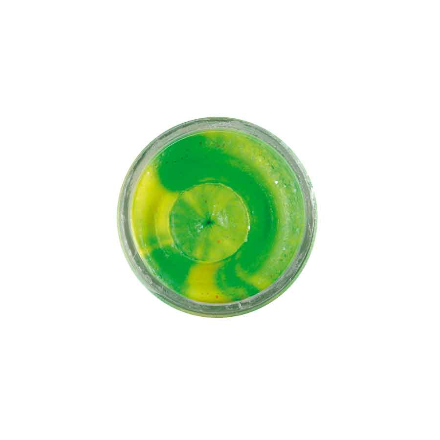 Berkley Power Bait Trout Glitter Fl.Green/Yellow with Glitter
