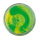 Berkley Power Bait Trout Glitter Fl.Green/Yellow with...