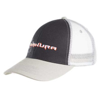 Sakura Logo Trucker Cap grey / black