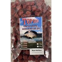 Top Secret Boilie-Pellets Red Halibut rot/braun 1kg 20mm