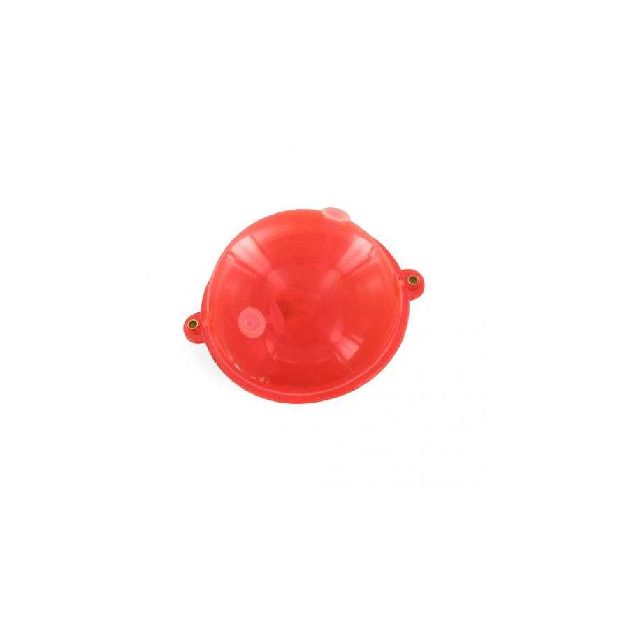Jenzi Wasserkugel Buldo rot/clear 2 Metallösen 25mm