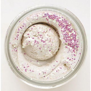 White with Glitter